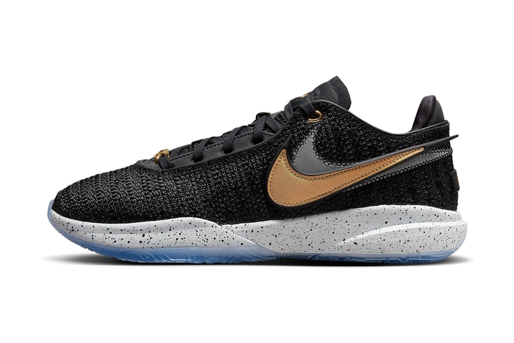 Black and Gold Hit the Nike LeBron 20