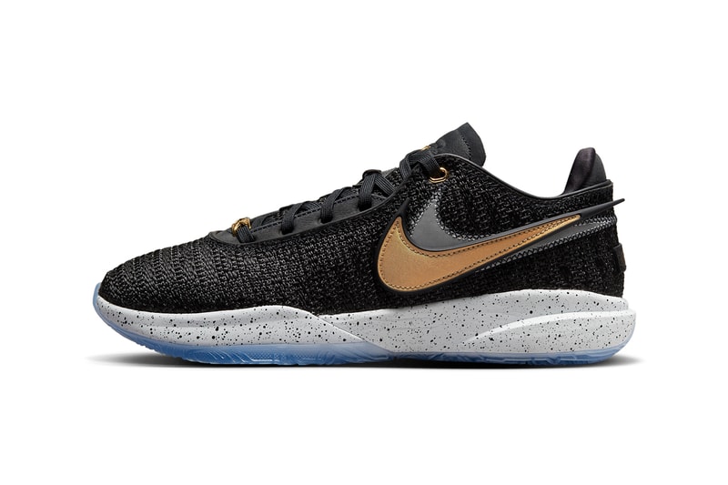 Luxe Metallic Gold Details Elevate The Nike LeBron 20 - Sneaker News