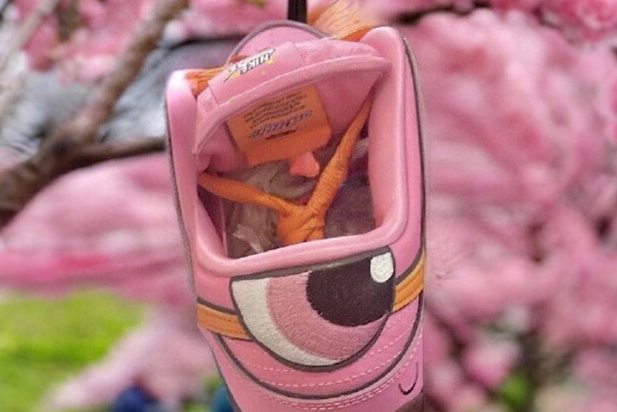 率先預覽《飛天小女警 The Powerpuff Girls》x  Nike SB 聯名鞋款