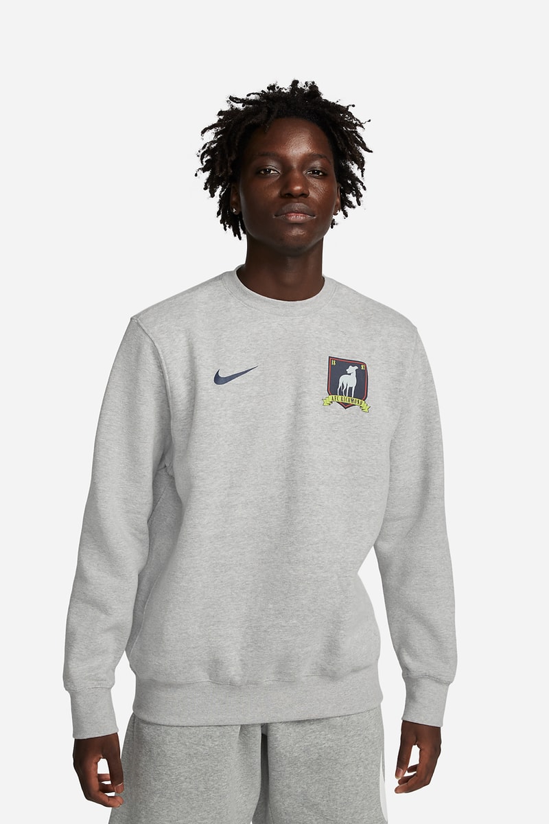 nike sportswear ted lasso afc richmond collection season 3 jersey shirt fleece scarf bantr official release date info photos price store list buying guide