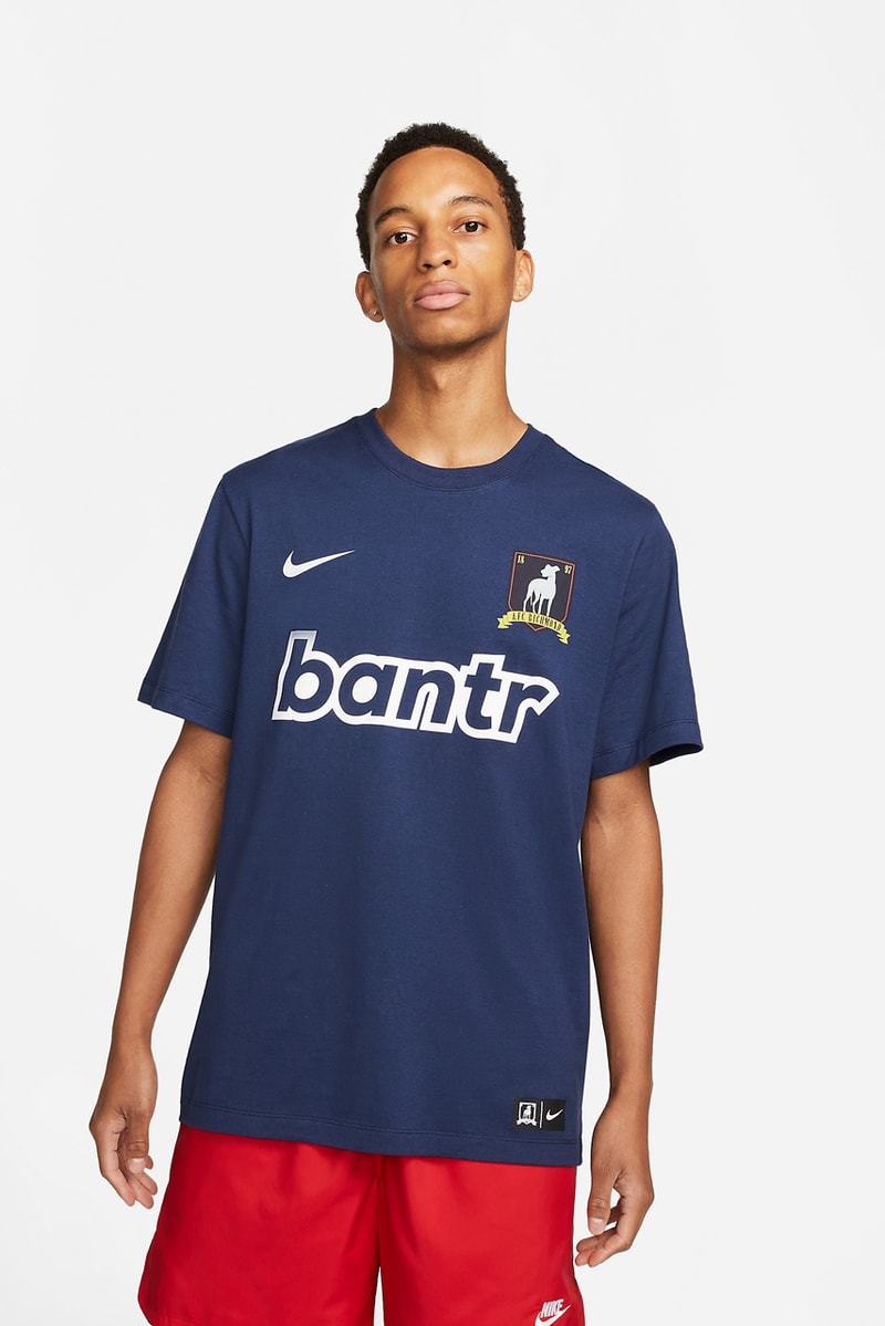 nike sportswear ted lasso afc richmond collection season 3 jersey shirt fleece scarf bantr official release date info photos price store list buying guide