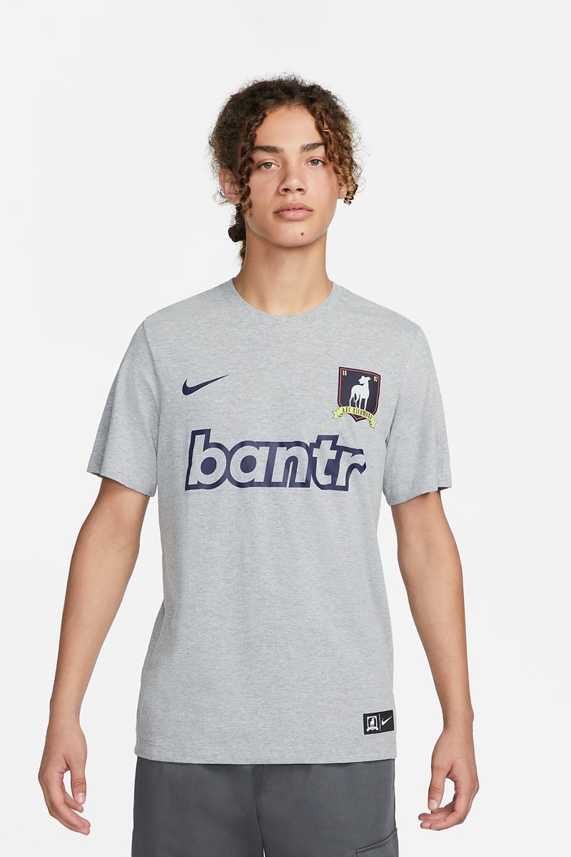 nike sportswear ted lasso afc richmond collection season 3 jersey shirt fleece scarf bantr official release date info photos price store list buying guide