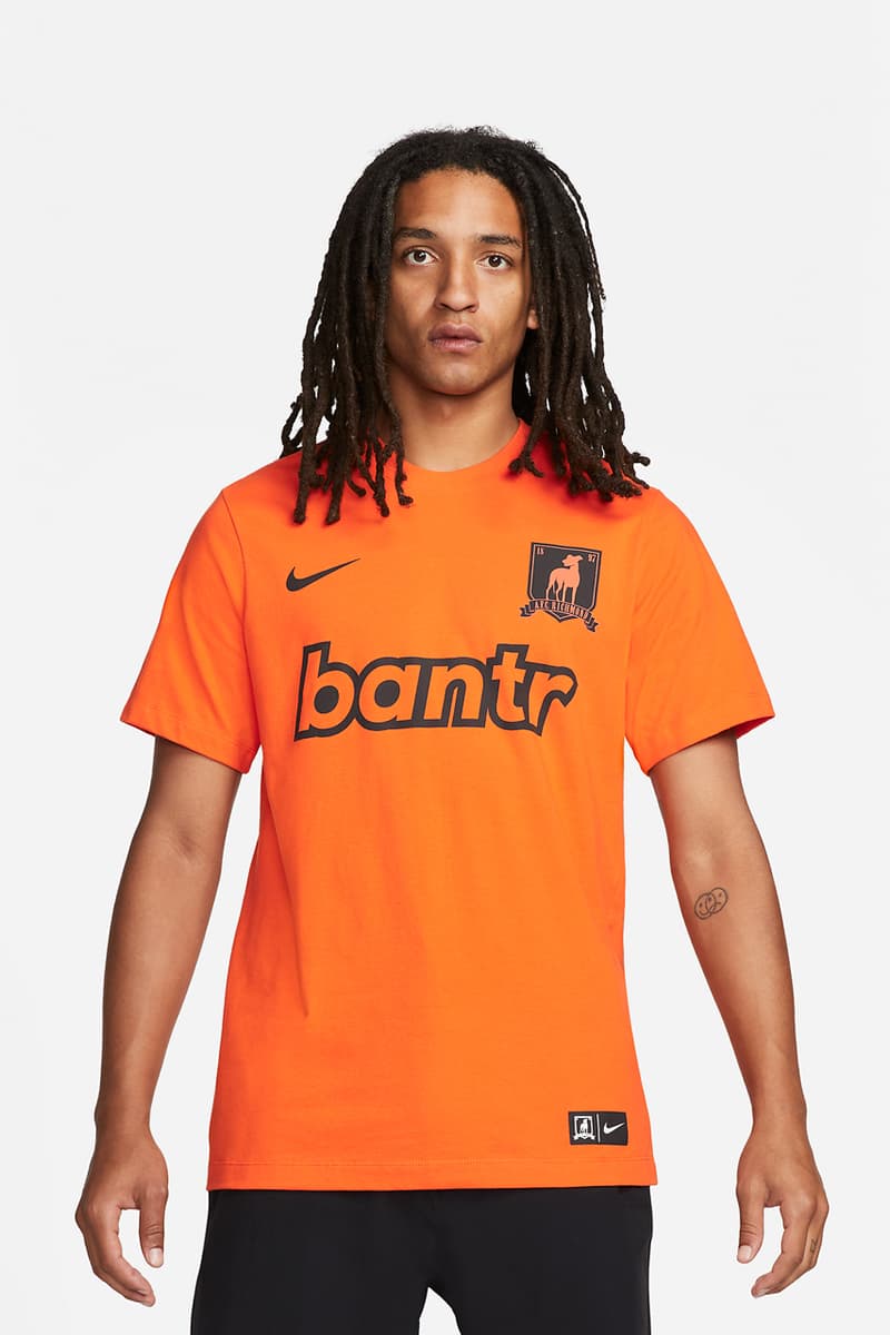 nike sportswear ted lasso afc richmond collection season 3 jersey shirt fleece scarf bantr official release date info photos price store list buying guide