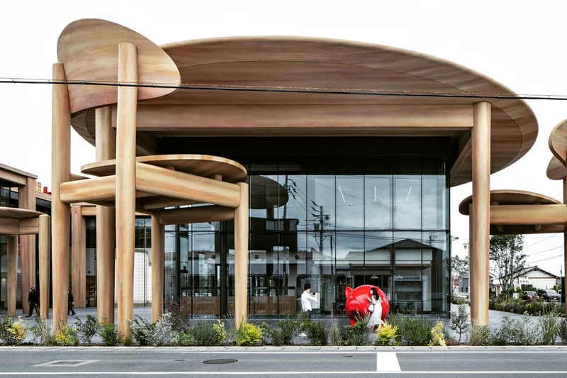 Oversized Tables and Chairs Adorn Sweets Bank in Japan Design