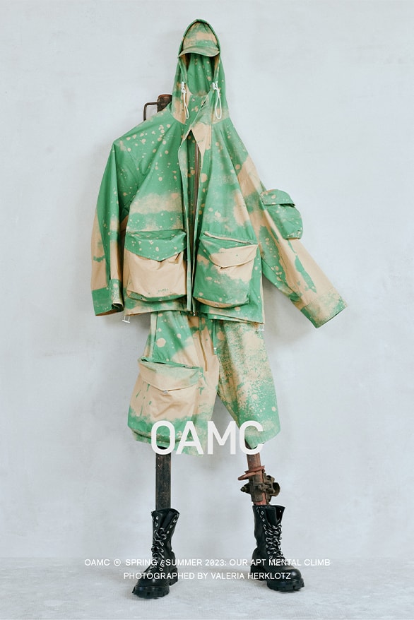 OAMC Spring Summer 2023 Campaign information details ss23 Laura Doardo Valeria Herklotz