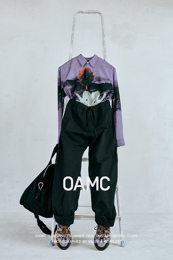 OAMC Spring Summer 2023 Campaign information details ss23 Laura Doardo Valeria Herklotz