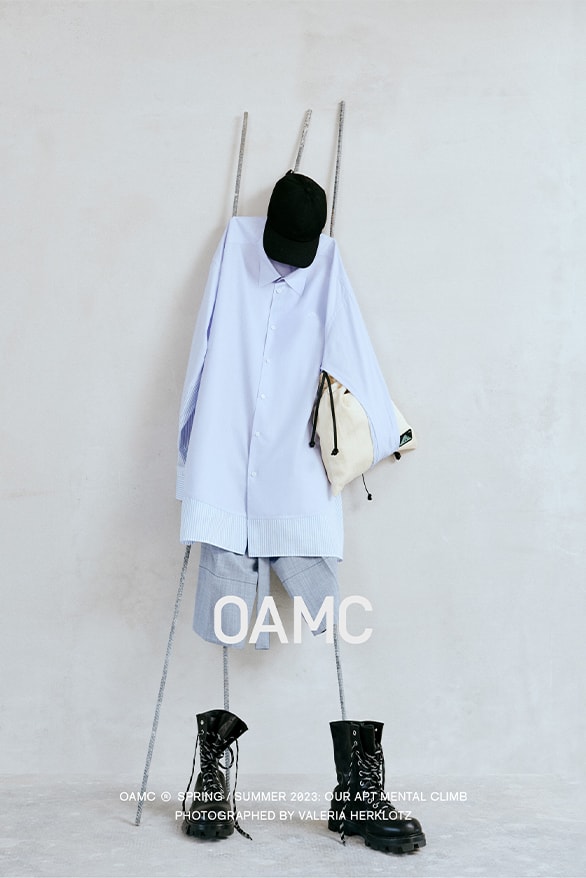 OAMC Spring Summer 2023 Campaign information details ss23 Laura Doardo Valeria Herklotz