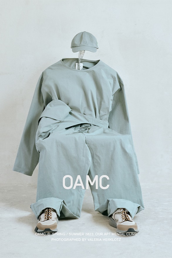 OAMC Spring Summer 2023 Campaign information details ss23 Laura Doardo Valeria Herklotz