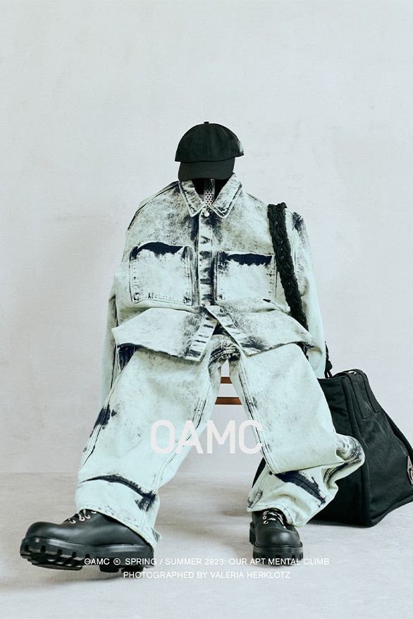 OAMC Spring Summer 2023 Campaign information details ss23 Laura Doardo Valeria Herklotz