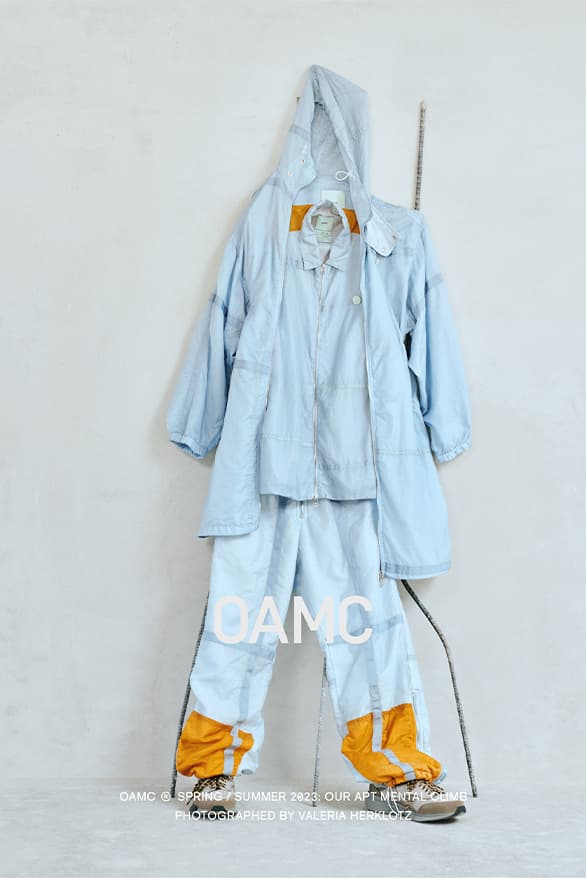 OAMC Spring Summer 2023 Campaign information details ss23 Laura Doardo Valeria Herklotz