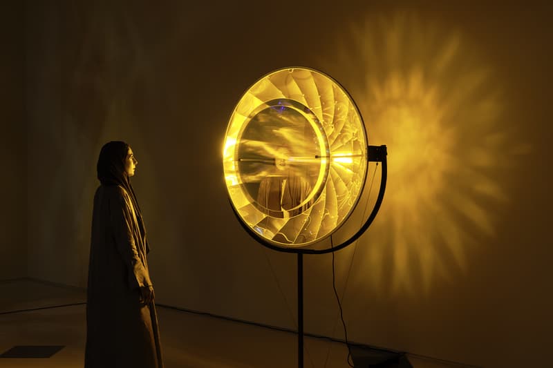 Olafur Eliasson exhibition opens in qatar The curious desert national museum doha al thakhira mangrove reserve news info