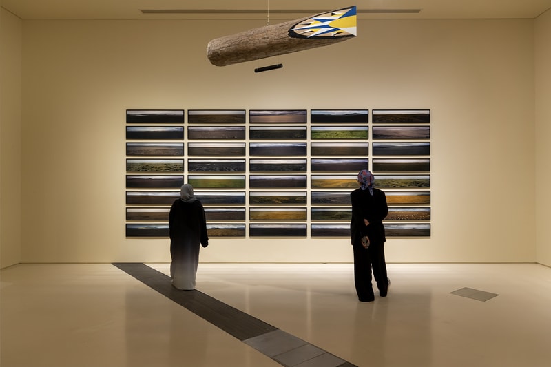 Olafur Eliasson exhibition opens in qatar The curious desert national museum doha al thakhira mangrove reserve news info