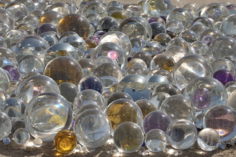 Olafur Eliasson exhibition opens in qatar The curious desert national museum doha al thakhira mangrove reserve news info