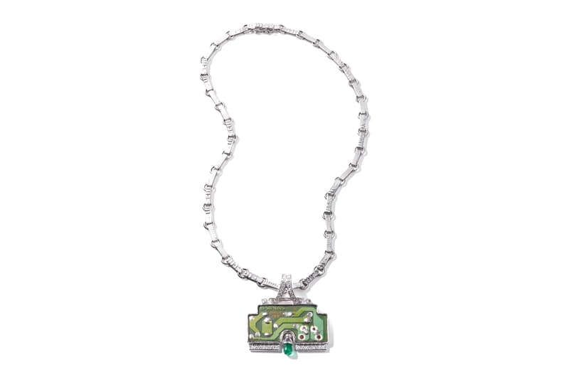 New Luxury Accessories Brand, Oushaba Transforms E-Waste Into Fine Jewelry Pieces handmade in italy gold diamonds sapphires precious gems