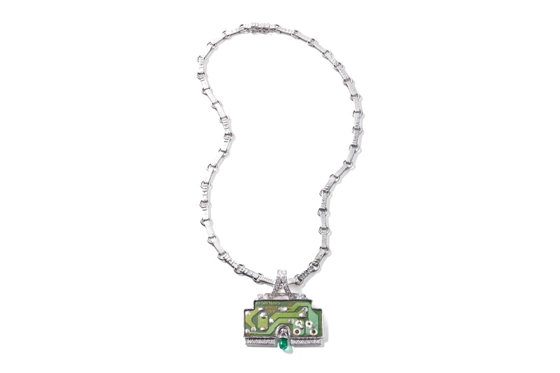 New Luxury Accessories Brand, Oushaba Transforms E-Waste Into Fine Jewelry Pieces handmade in italy gold diamonds sapphires precious gems
