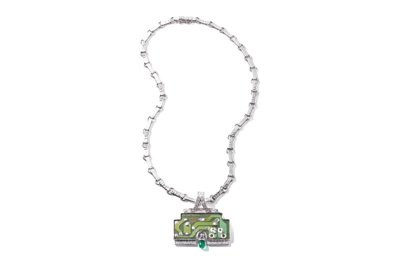 New Luxury Accessories Brand, Oushaba Transforms E-Waste Into Fine Jewelry Pieces handmade in italy gold diamonds sapphires precious gems