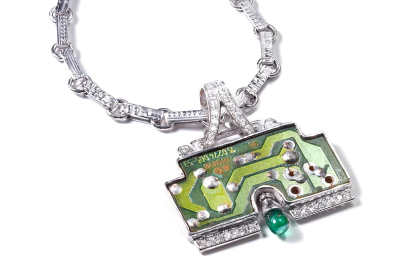 New Luxury Accessories Brand, Oushaba Transforms E-Waste Into Fine Jewelry Pieces handmade in italy gold diamonds sapphires precious gems