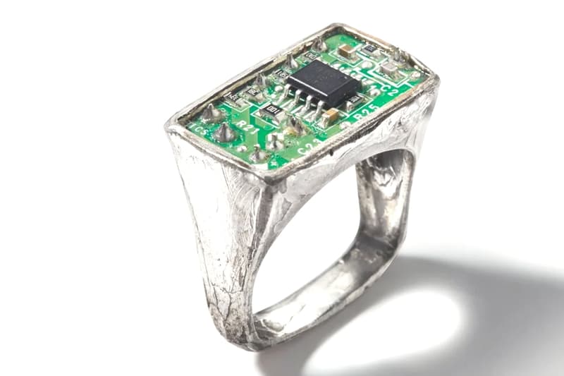 New Luxury Accessories Brand, Oushaba Transforms E-Waste Into Fine Jewelry Pieces handmade in italy gold diamonds sapphires precious gems