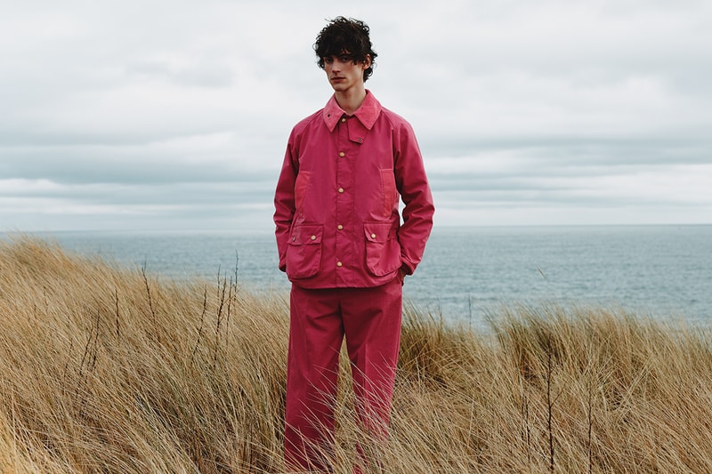 palm angels barbour wax jacket pink yellow orange release date info store list buying guide photos price 