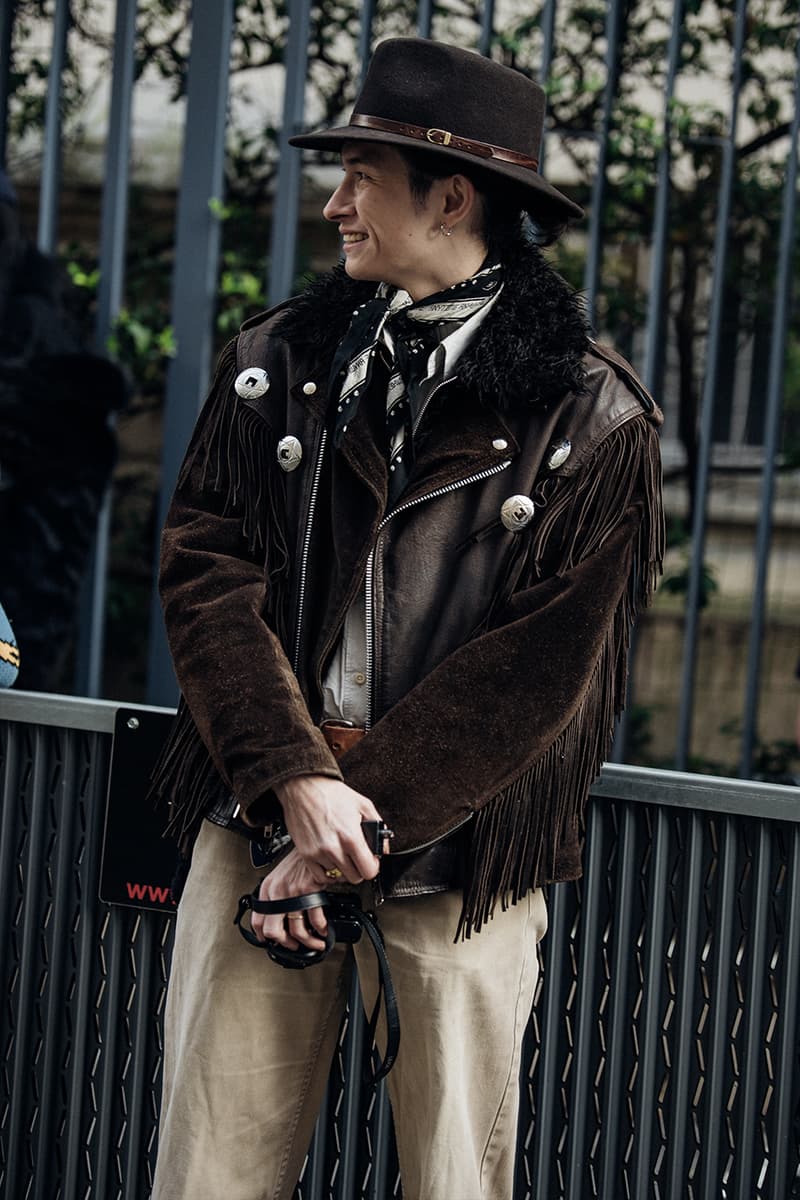 Paris Fashion Week FW23 Street Style fall/winter 2023 diesel issey miyake y project dior chanel sacai louis vuitton ib kamara off-white nike 