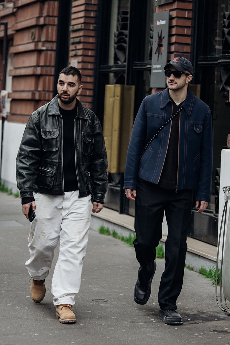 Paris Fashion Week FW23 Street Style fall/winter 2023 diesel issey miyake y project dior chanel sacai louis vuitton ib kamara off-white nike 