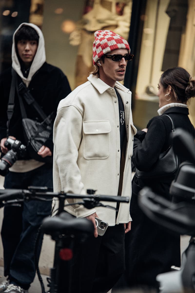 Paris Fashion Week FW23 Street Style fall/winter 2023 diesel issey miyake y project dior chanel sacai louis vuitton ib kamara off-white nike 