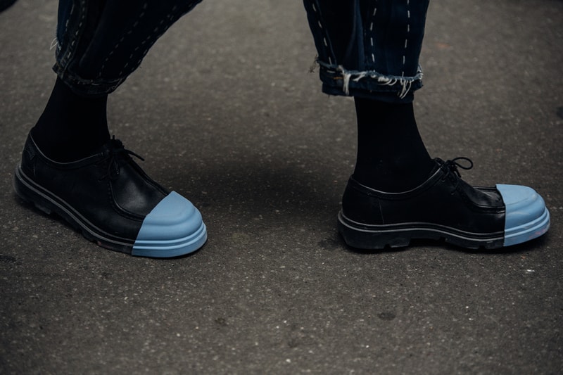 Best Footwear Trends at Paris Fashion Week FW23 prada nike martine rose miu miu new balance off-white louis vuitton 