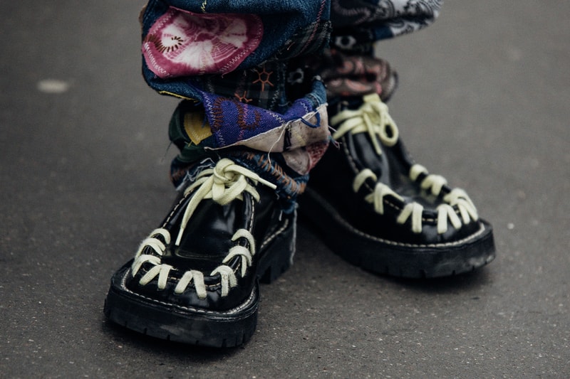 Best Footwear Trends at Paris Fashion Week FW23 prada nike martine rose miu miu new balance off-white louis vuitton 