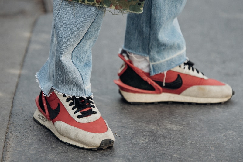 Best Footwear Trends at Paris Fashion Week FW23 prada nike martine rose miu miu new balance off-white louis vuitton 
