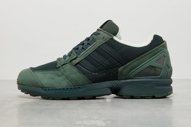 Parley and adidas Dip the ZX 8000 in “Green Oxide”