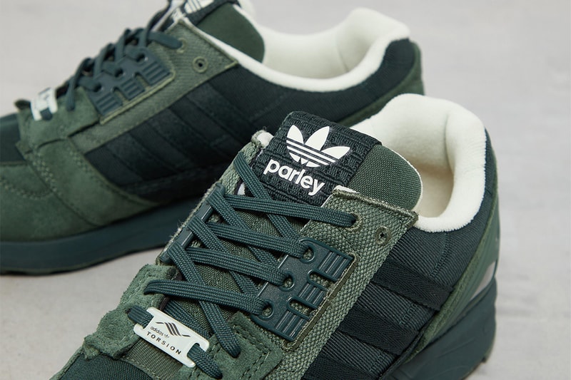 Parley Adidas ZX 8000 Green Oxide GX6983 release information details sneaker footwear collaboration hype