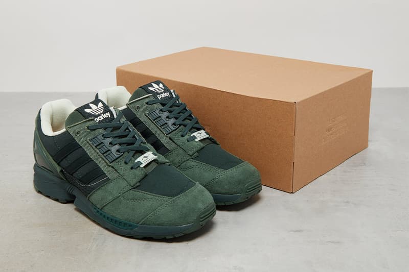 Parley Adidas ZX 8000 Green Oxide GX6983 release information details sneaker footwear collaboration hype