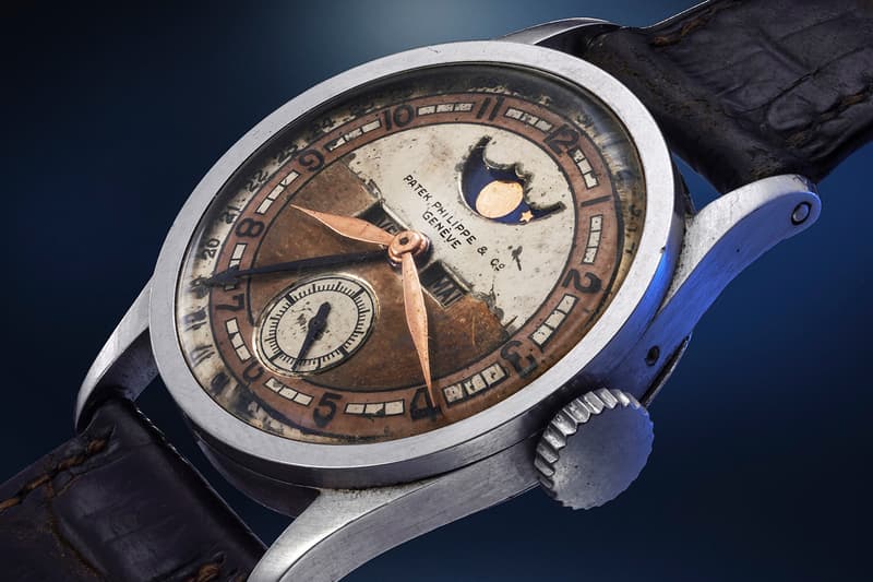 Phillips Last Emperor of China Aisin-Gioro Puyi Personal Collection Patek Philippe Reference 96 Quantieme Lune Watch Info