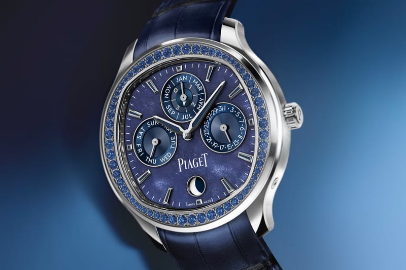 Piaget White Gold Opal Emerald Watch G0A48256
