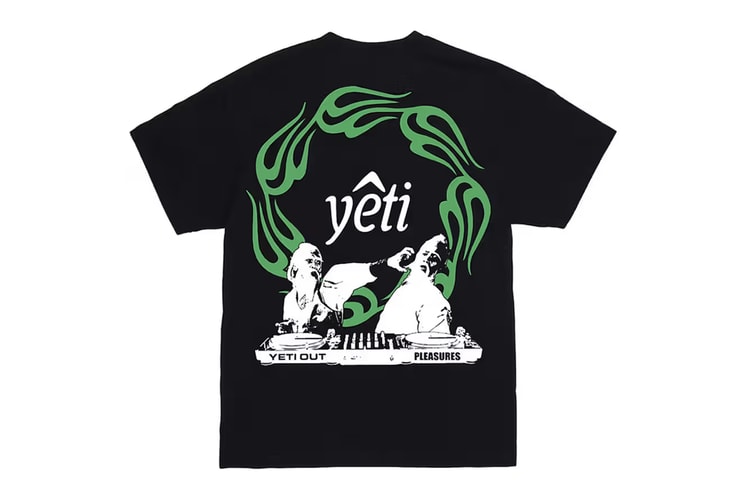 PLEASURES x Yeti Out 10th Anniversary Tee Drops Online