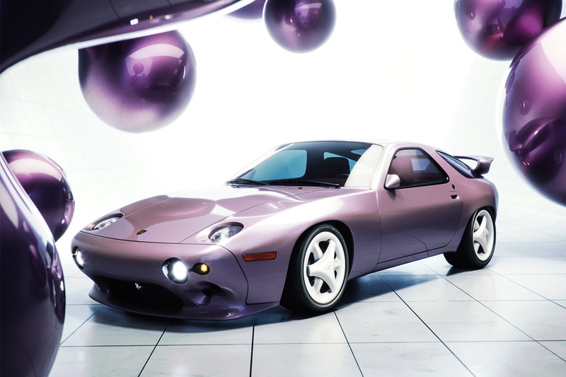 Porsche and Daniel Arsham to Unveil NEBULA 928 at SXSW retro futurism car automotive concept austin texas byborre