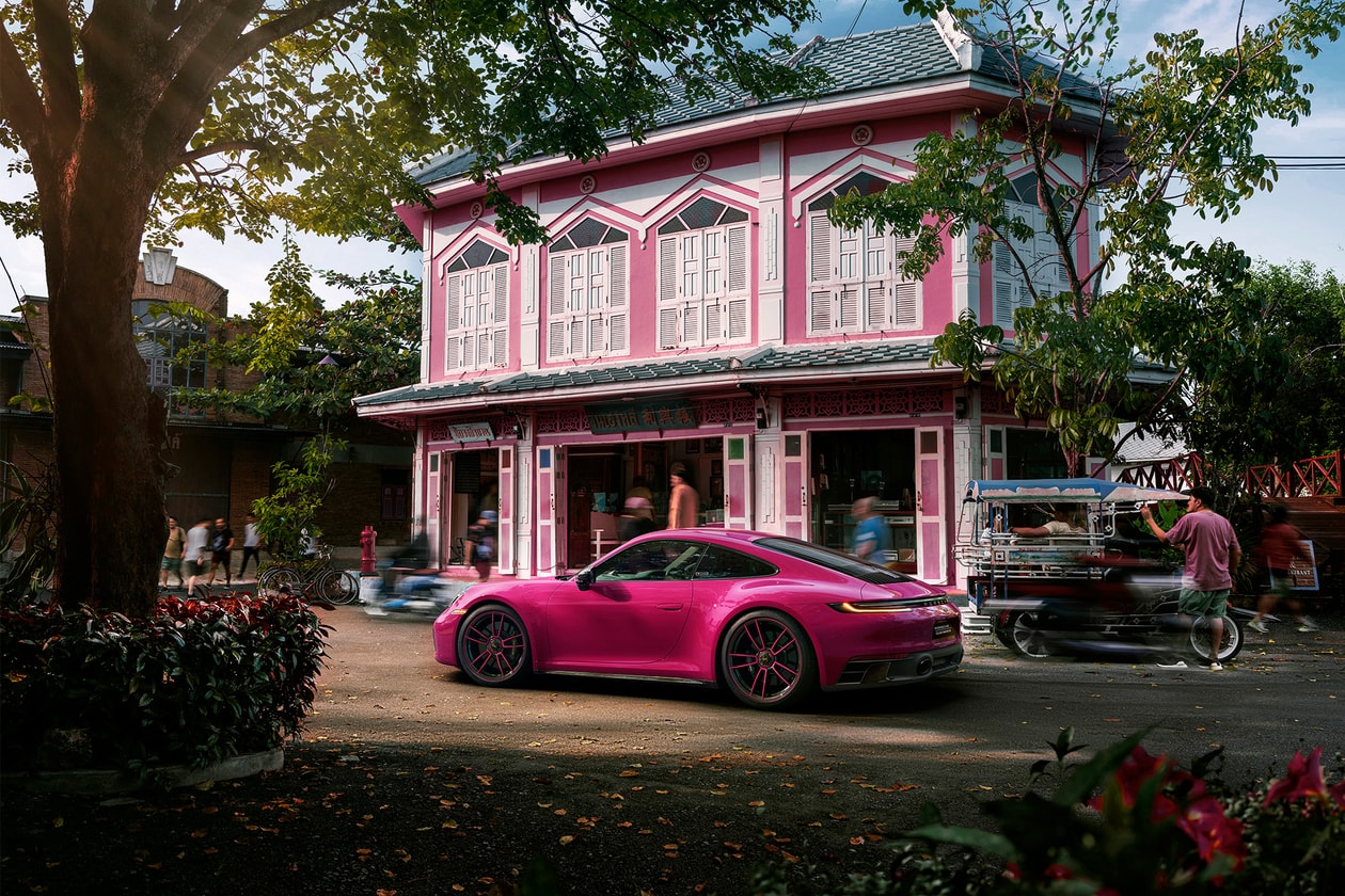 Porsche 911 Carrera GTS Thailand Edition 30 Years anniversary yellow pink green orange blue purple red