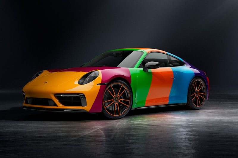 Porsche 911 Carrera GTS Thailand Edition 30 Years anniversary yellow pink green orange blue purple red