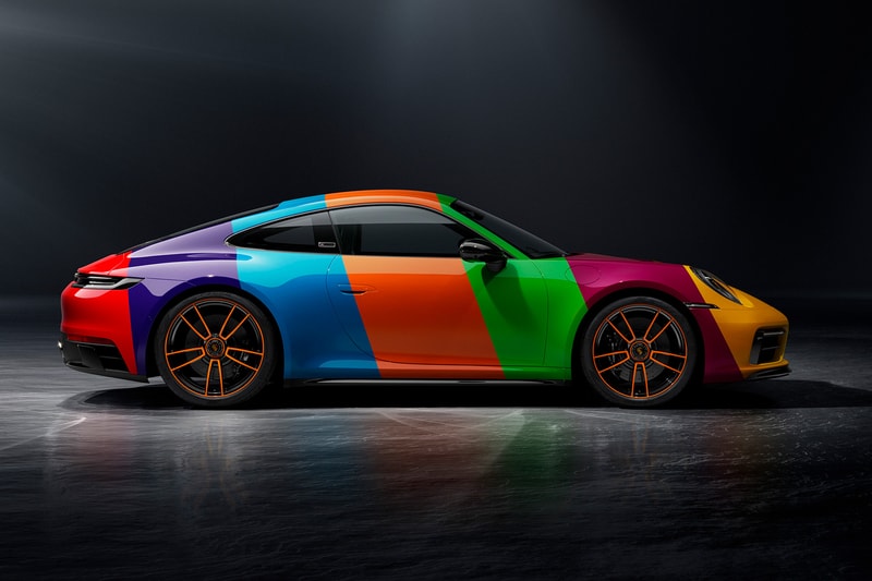 Porsche 911 Carrera GTS Thailand Edition 30 Years anniversary yellow pink green orange blue purple red