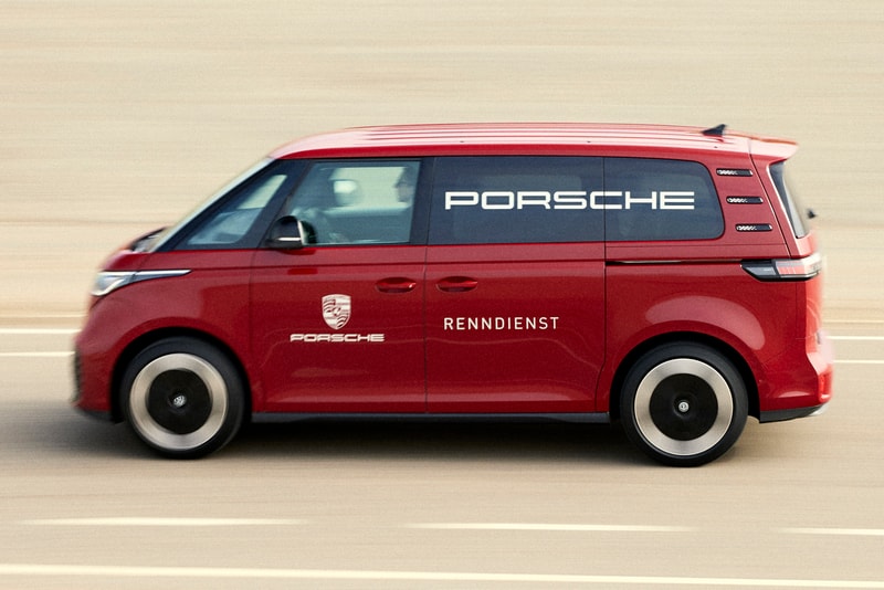 Porsche Volkswagen ID.Buzz Renndienst Edition Electric Van Taycan Sport Turismo Classic Retro Inspiration Camper VW