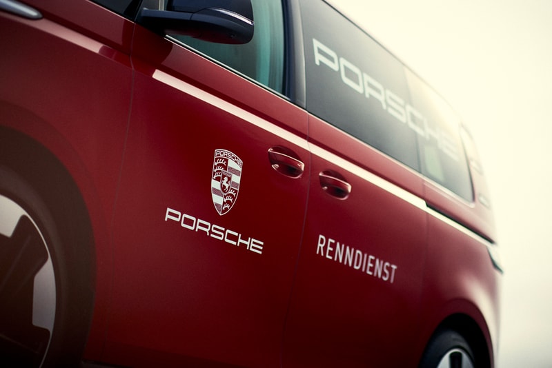 Porsche Volkswagen ID.Buzz Renndienst Edition Electric Van Taycan Sport Turismo Classic Retro Inspiration Camper VW