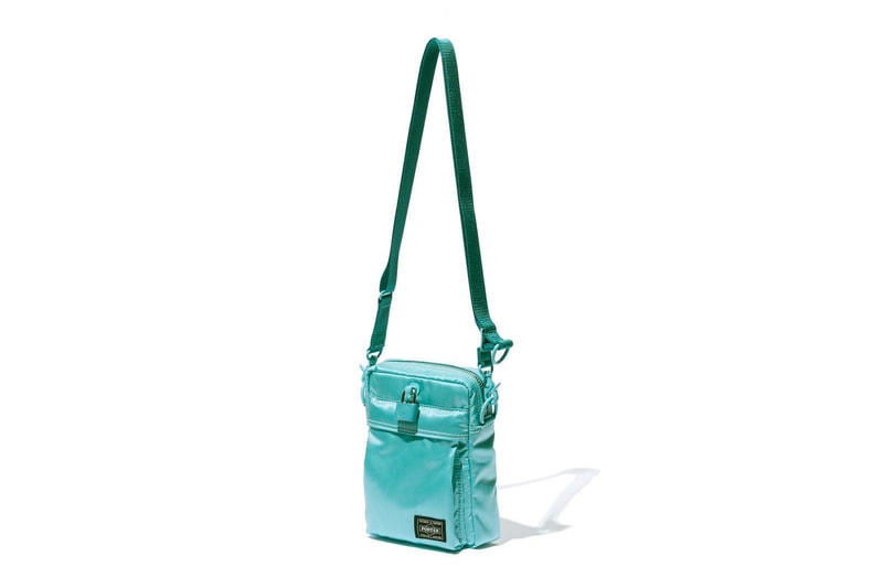 PORTER Yoshida Co Official Readies Tiffany Esque 2 Way Tool Bag Waist Bag Helmet Bag Shoulder Bag Vertical Shoulder Bag TURQUOISE Bag Series release info date price