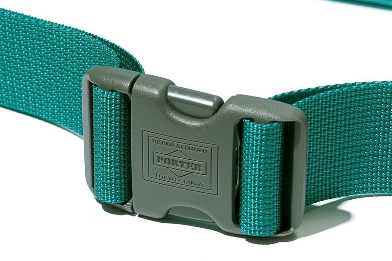 PORTER Yoshida Co Official Readies Tiffany Esque 2 Way Tool Bag Waist Bag Helmet Bag Shoulder Bag Vertical Shoulder Bag TURQUOISE Bag Series release info date price