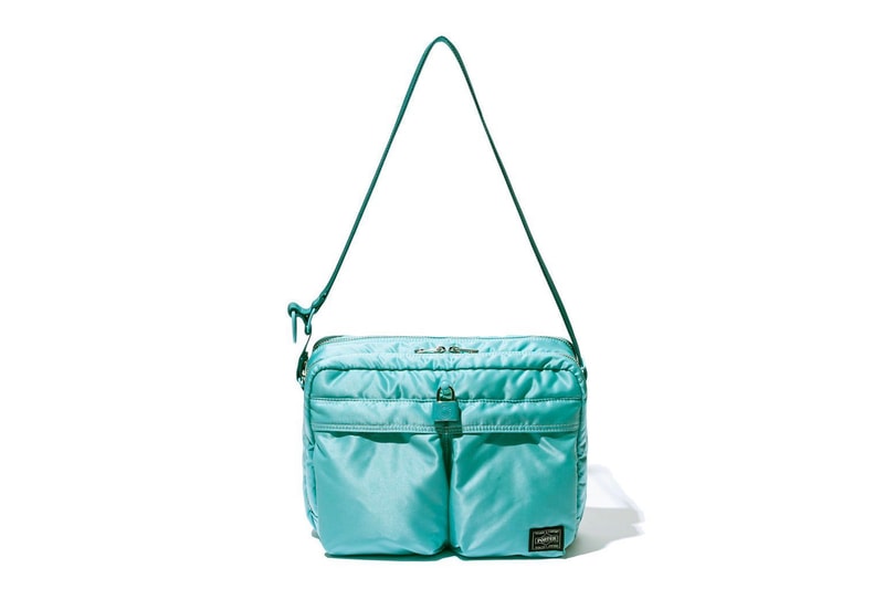 PORTER Yoshida Co Official Readies Tiffany Esque 2 Way Tool Bag Waist Bag Helmet Bag Shoulder Bag Vertical Shoulder Bag TURQUOISE Bag Series release info date price