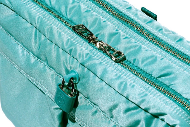 PORTER Yoshida Co Official Readies Tiffany Esque 2 Way Tool Bag Waist Bag Helmet Bag Shoulder Bag Vertical Shoulder Bag TURQUOISE Bag Series release info date price