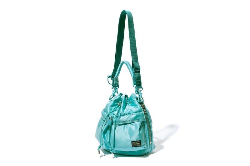 PORTER Yoshida Co Official Readies Tiffany Esque 2 Way Tool Bag Waist Bag Helmet Bag Shoulder Bag Vertical Shoulder Bag TURQUOISE Bag Series release info date price