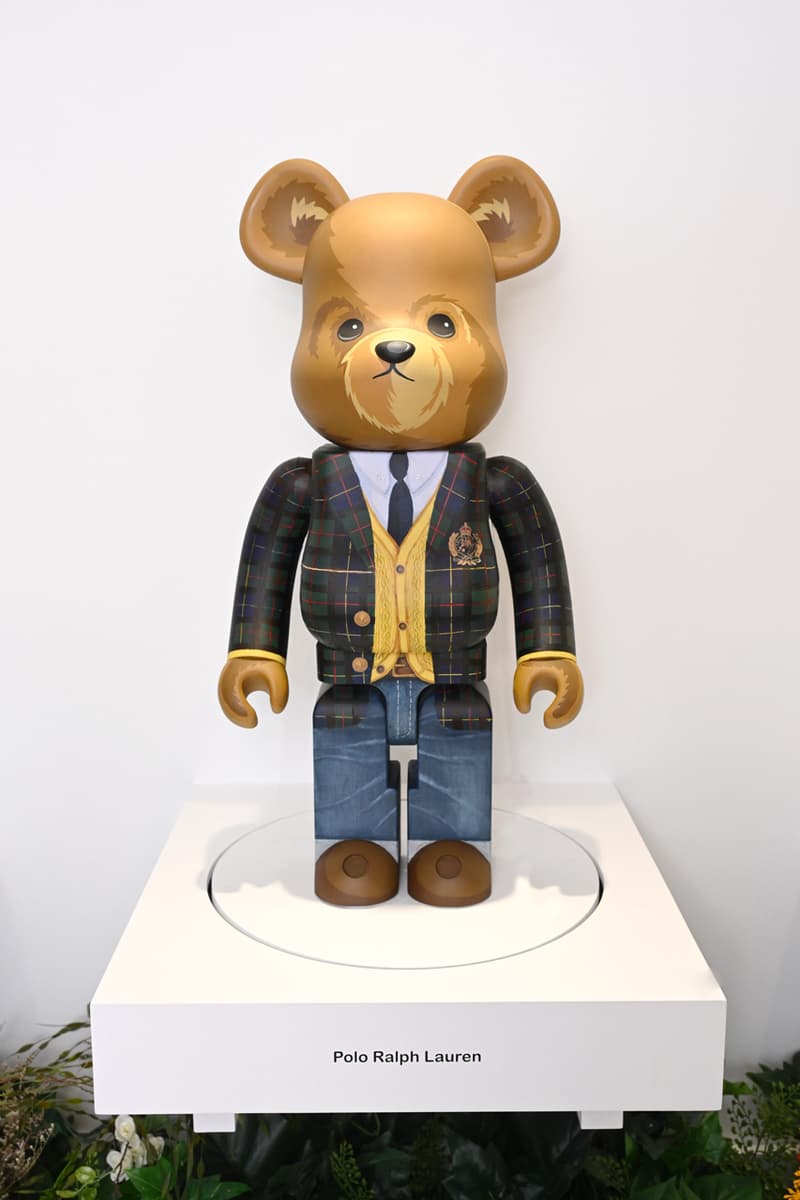 Ralph Lauren Medicom Toy Polo Bear BE@RBRICK Release | Hypebeast