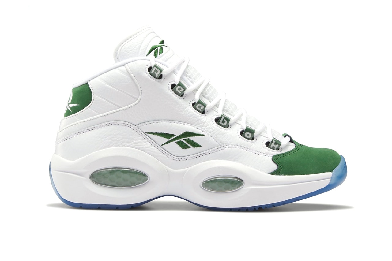 reebok question mid green toe ID6690 release date info store list buying guide photos price 