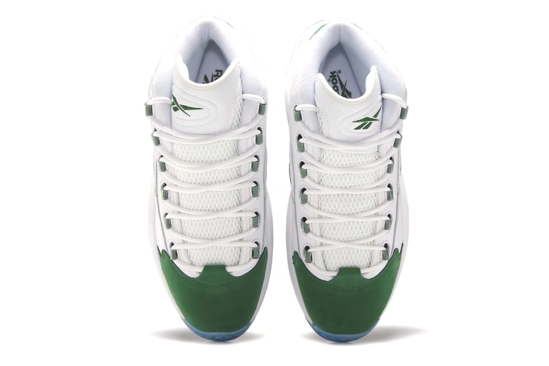 reebok question mid green toe ID6690 release date info store list buying guide photos price 