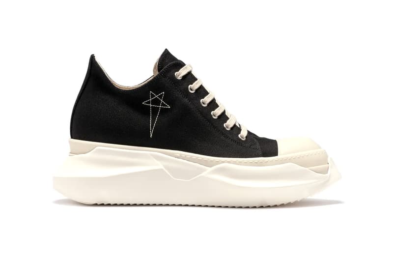 Rick Owens DRKSHDW Abstract Sole Release Information sneakers footwear designer hype 899958